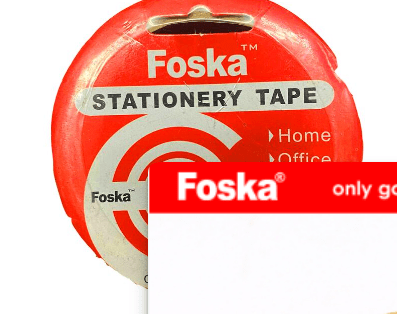 Κολλητική ταινία Fosca διάφανη 18mmx33mm